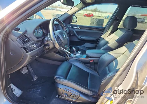 2015 BMW X3 xDrive35I z USA, uszkodzony, nr VIN 5UXWX7C55F0K34003